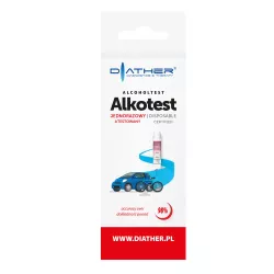 Alkotest jednorazowy test x 1 sztuka Testy diagnostyczne DIATHER SP. Z.O.O. SP. K.