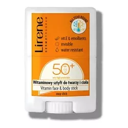 Lirene SUN Sztyft do twarzy i ciała SPF 50 x 15g preparaty z filtrem UV LIRENE