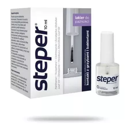 Steper lakier do paznokci x 10 ml leki na grzybicę AFLOFARM FARMACJA POLSKA SP. Z O.O.