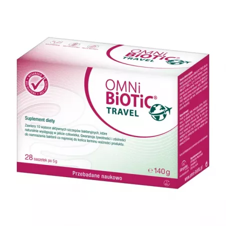 Omni-Biotic Travel x 28 saszetek probiotyki na trawienie APG AllegroSan Pharma GmbH Omni-Biotic Travel x 28 saszetek probiotyki na trawienie APG AllegroSan Pharma GmbH