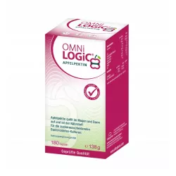 Omni-Logic Apple Pectin x 180 kapsułek preparaty na zaparcia APG AllegroSan Pharma GmbH