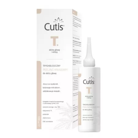 CUTIS T peeling kwasowy do skóry głowy x 100ml do włosów DERMAPROFIL SP. Z O.O.
