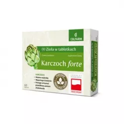 Karczoch Forte x 60 tabletek Karczoch ZAKŁ. FARM. COLFARM S.A.