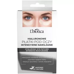 L'BIOTICA hialuronowe płatki pod oczy x 1 opakowanie pod oczy rzęsy brwi OCEANIC S.A.