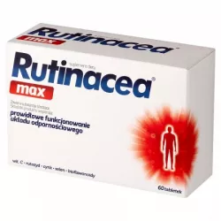 Rutinacea max tabletki x 60 tabletek Preparaty na odporność AFLOFARM FARMACJA POLSKA SP. Z O.O.