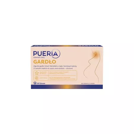 Pueria Gardło x 15 pastylek przeziębienia USP ZDROWIE SP. Z O.O Pueria Gardło x 15 pastylek przeziębienia USP ZDROWIE SP. Z O.O