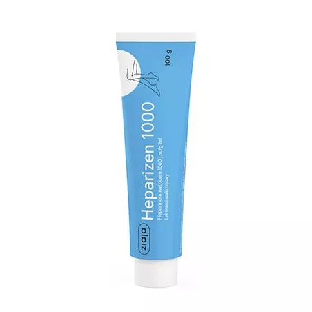 Heparizen ziaja żel 8.5mg/g - 50 g leki przeciwzakrzepowe ZIAJA LTD. Z.P.L. SP. Z O.O. Heparizen ziaja żel 8.5mg/g - 50 g leki przeciwzakrzepowe ZIAJA LTD. Z.P.L. SP. Z O.O.