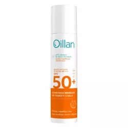 Oillan ochronna mgiełka do twarzy i ciała SPF 50+ x 75ml preparaty z filtrem UV OCEANIC S.A.