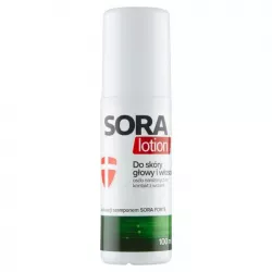 SORA Lotion do skóry głowy i włosów x 100 ml wszy AFLOFARM FARMACJA POLSKA SP. Z O.O.