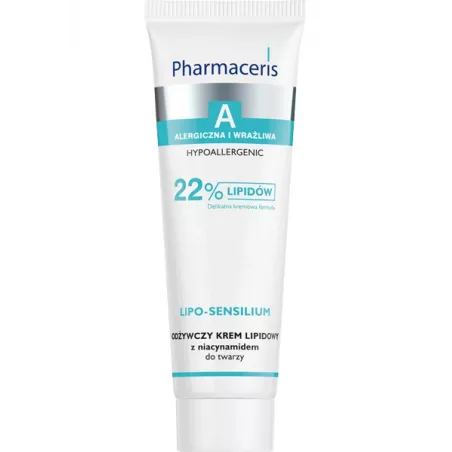 Pharmaceris A Lipo-Sensilium odżywczy krem lipidowy z niacynamidem do twarzy 50 ml do twarzy LAB.KOSM.DR IRENA ERIS SP. Z O.O.