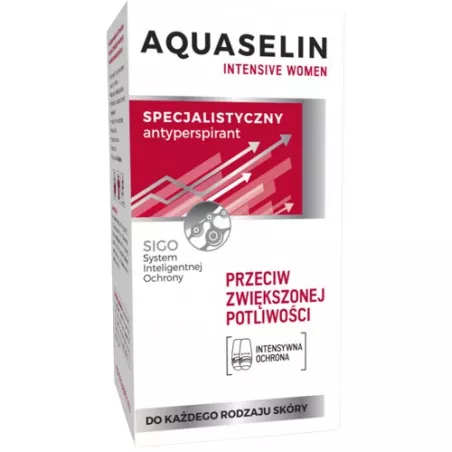 Aquaselin Intensive Women roll-on antyperspirant x 50ml Antyperspiranty OCEANIC S.A. Aquaselin Intensive Women roll-on antyperspirant x 50ml Antyperspiranty OCEANIC S.A.
