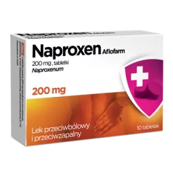 Naproxen Aflofarm 200mg x 10 tabletki aflofarm AFLOFARM FARMACJA POLSKA SP. Z O.O.
