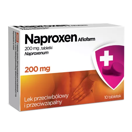 Naproxen Aflofarm 200mg x 10 tabletki aflofarm AFLOFARM FARMACJA POLSKA SP. Z O.O.