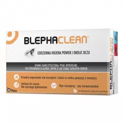 Blephaclean chusteczki do powiek x 20 sztuk higiena powiek THEA POLSKA SP. Z O.O.