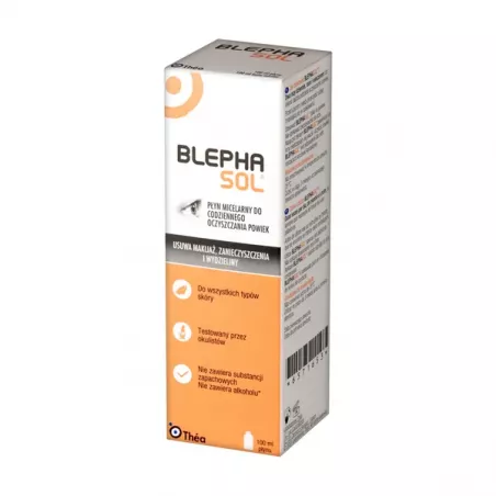 BLEPHASOL Płyn micelarny do powiek x 100 ml higiena powiek THEA POLSKA SP. Z O.O.