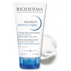 BIODERMA ATODERM odżyw krem do rąk x 50ml na dłonie NAOS POLAND SP. Z O.O.
