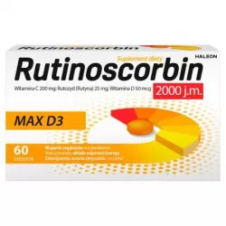 Rutinoscorbin Max D3 x 60 tbl Preparaty na odporność