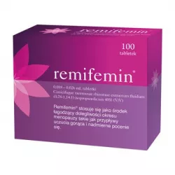 Remifemin tabletki x 100 tabletek Menopauza Andropauza SCHAPER & BRUMMER GMBH & CO. KG