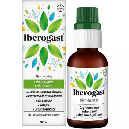 Iberogast płyn doustny x 100 ml preparaty na jelito drażliwe BAYER SP. Z O.O.