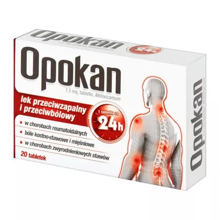 Opokan tabletki 7.5mg x 20 tabletek aflofarm AFLOFARM FARMACJA POLSKA SP. Z O.O. Opokan tabletki 7.5mg x 20 tabletek aflofarm AFLOFARM FARMACJA POLSKA SP. Z O.O.