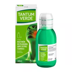 Tantum Verde płyn 240 ml gardło AZIENDE CHIMICHE RIUNITE ANGELINI FRANCESCO A.C.R.A.F. S.P.A
