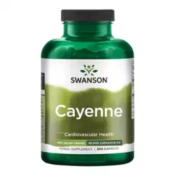 SWANSON Cayenne 450mg x 300 kapsułek stawy Swanson