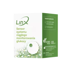 LinX sensor do ciągłego monitorowania poziomu glukozy x 1 sztuka Testy diagnostyczne SYNOPTIS INDUSTRIAL SP. Z O.O.
