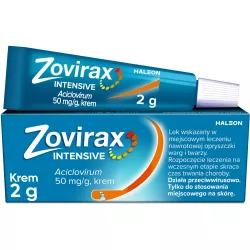 Zovirax Intensive krem x 2 g opryszczka GLAXOSMITHKLINE CONSUMER HEALTHCARE SP. Z O.O.