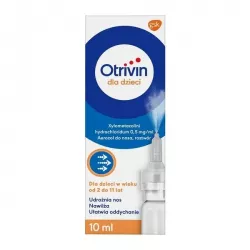 Otrivin 0.05% aerozol do nosa x 10 ml leki na katar GLAXOSMITHKLINE CONSUMER HEALTHCARE SP. Z O.O.