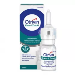 Otrivin Katar i Zatoki aerozol x 10 ml leki na katar GLAXOSMITHKLINE CONSUMER HEALTHCARE SP. Z O.O.