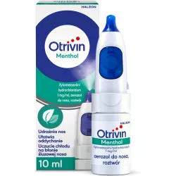 Otrivin menthol aerozol do nosa 1mg/ml x 10 ml leki na katar GLAXOSMITHKLINE CONSUMER HEALTHCARE SP. Z O.O.