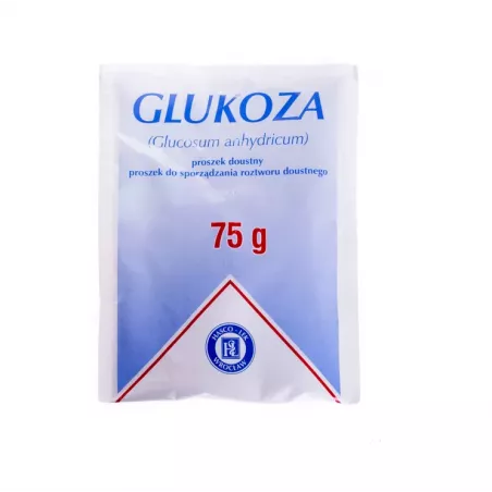 Glukoza proszek x 75g HASCO regulacja poziomu cukru PRZEDSIĘBIORSTWO PRODUKCJI FARMACEUTYCZNEJ HASCO-LEK S.A. Glukoza proszek x 75g HASCO regulacja poziomu cukru PRZEDSIĘBIORSTWO PRODUKCJI FARMACEUTYCZNEJ HASCO-LEK S.A.