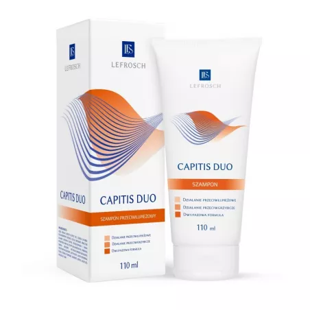 Capitis Duo Szampon przeciwłupieżowy x 110ml preparaty na łupież LEFROSCH SP. Z O.O. Capitis Duo Szampon przeciwłupieżowy x 110ml preparaty na łupież LEFROSCH SP. Z O.O.