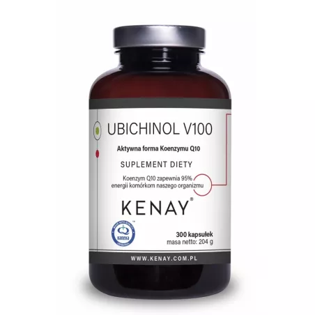 Kenay Ubichinol V100 x 300 kapsułek Koenzym Q10 KENAY
