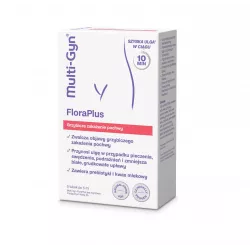 Multi-Gyn FloraPlus żel dopochwowy 5 tubek x 5 ml infekcje intymne QPHARMA SP. Z O.O.
