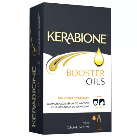 Kerabione Booster Oils serum wzmniające x 40ml (2 x 20ml) wypadanie włosów VALENTIS POLSKA SP. Z O.O.