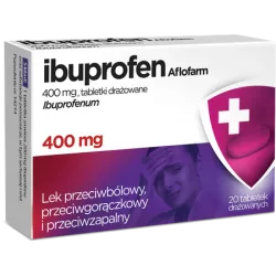Ibuprofen Aflofarm 200mg x 10 tabletek tabletki przeciwbólowe AFLOFARM FARMACJA POLSKA SP. Z O.O.