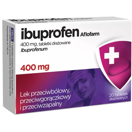 Ibuprofen Aflofarm 200mg x 10 tabletek tabletki przeciwbólowe AFLOFARM FARMACJA POLSKA SP. Z O.O. Ibuprofen Aflofarm 200mg x 10 tabletek tabletki przeciwbólowe AFLOFARM FARMACJA POLSKA SP. Z O.O.