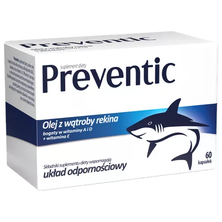 Preventic extra 500mg x 60 kps trany i oleje AFLOFARM FARMACJA POLSKA SP. Z O.O.