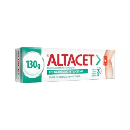 Altacet żel x 130 g siniaki i stłuczenia