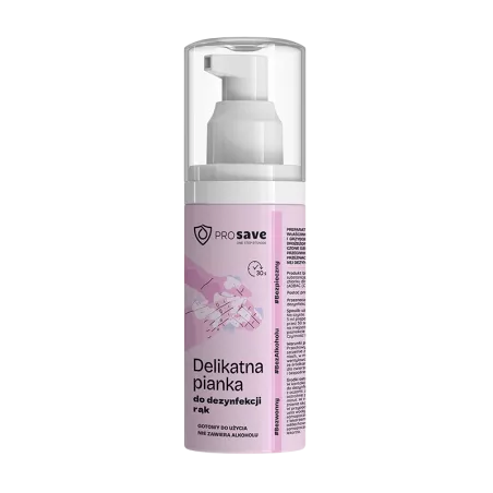 proSAVE One Step RTU1000 bezalkoholowa pianka do dezynfekcji rąk x100ml Do dezynfekcji