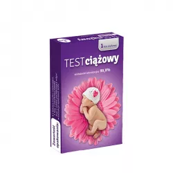 Test ciążowy płytkowy HYDREX 1 sztuka Misję Mamy HYDREX DIAGNOSTICS SP. Z O.O.SP.K.