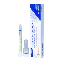 Test COVID-19 + grypa A/B test z nosa x 1 sztuka Testy diagnostyczne