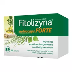 Fitolizyna Nefrocaps Forte x 60 kapsułki Preparaty na drogi moczowe ZAKŁADY FARMACEUTYCZNE POLPHARMA S.A.