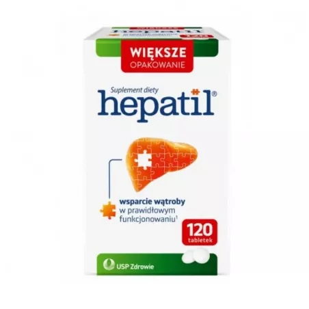 Hepatil tbl x 120 tbl Zdrowie