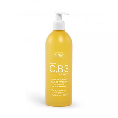 ZIAJA Witamina C.B3 Niacynamid żel pod prysznic x 400ml do ciała ZIAJA LTD. Z.P.L. SP. Z O.O. ZIAJA Witamina C.B3 Niacynamid żel pod prysznic x 400ml do ciała ZIAJA LTD. Z.P.L. SP. Z O.O.