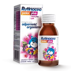 Rutinacea Junior Plus x 100 ml płyn preparaty na odporność dla dzieci AFLOFARM FARMACJA POLSKA SP. Z O.O.