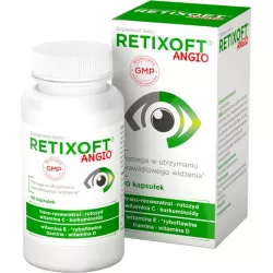 Retixoft Angio x 90 kapsułek tabletki na wzrok VERCO