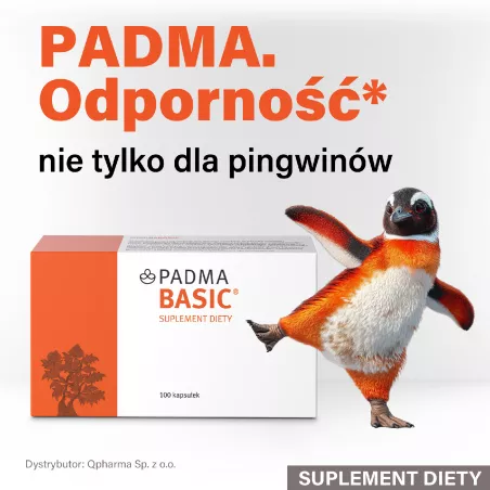 Padma Basic x 100 kapsułek ( data ważności 31.05.2026 ) naturalne preparaty na odporność QPHARMA SP. Z O.O.