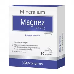 Magnez Strong x 30 kapsułek Minerały STARPHARMA SP.Z O.O.